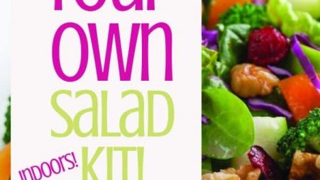 Grow your own salad kit Indoors