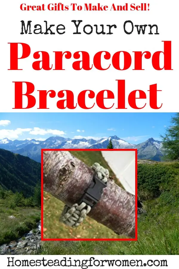 Make your own paracord bracelet for homestead