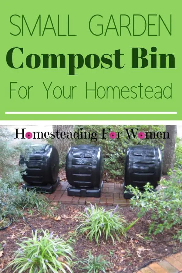 Small Garden Compost Bin 