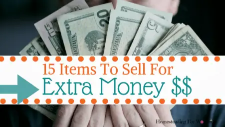 15 Items To Sell For Extra Money