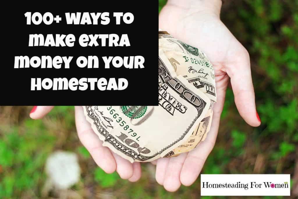 100 Plus ways to make extra money Homesteading
