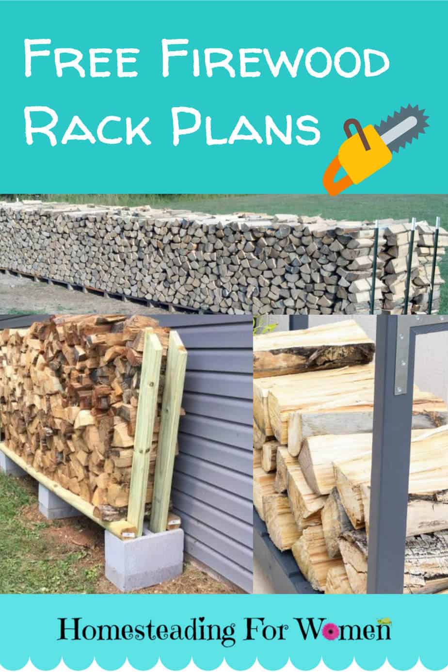 Free Firewood Rack Plans