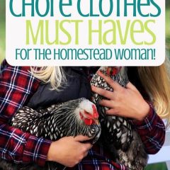 Winter Chore Clothes Must Haves Essentials