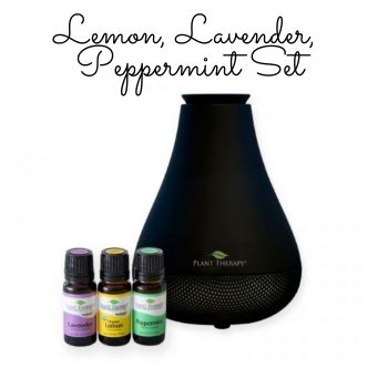 Essential Oils For Beginners Lemon Lavender Peppermint Set