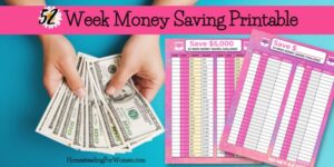 I Use This 52 Week Money Saving Challenge Checklist To Finally Save Money