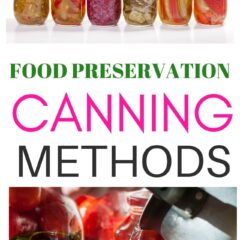 Food Preservation Canning Methods For Newbies