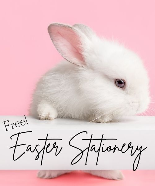 Free Printable Easter Stationery