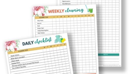 Free Daily Cleaning Checklist
