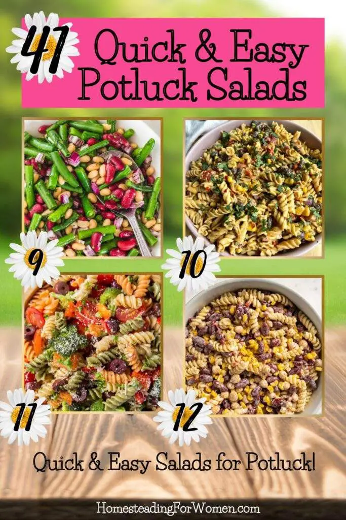 Quick and Easy Salads for Potluck