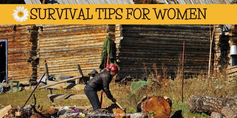 SURVIVAL TIPS FOR WOMEN -HERE ARE A FEW THINGS THAT PREPPERS FORGET