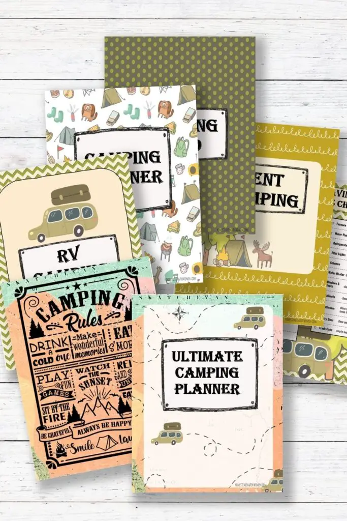 The Ultimate Camping Planner Bundle