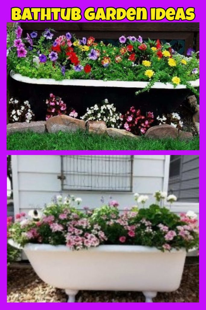 Old Bathtub Garden Ideas - Unique Garden Planter Ideas