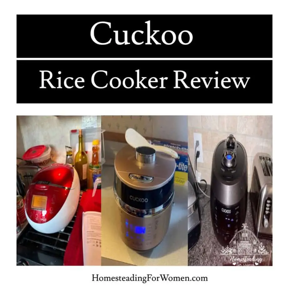 Cuckoo Rice Cooker Review For The Busy Homestead Mom