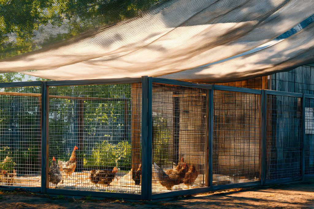 shade net for chickens